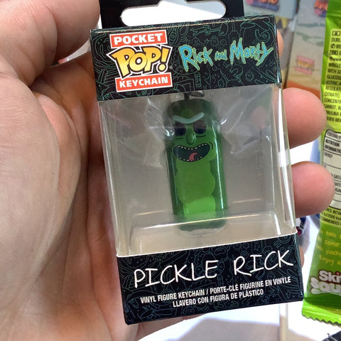Funko Pocket Pop! Pickle Rick Vinyl Figure Keychain
