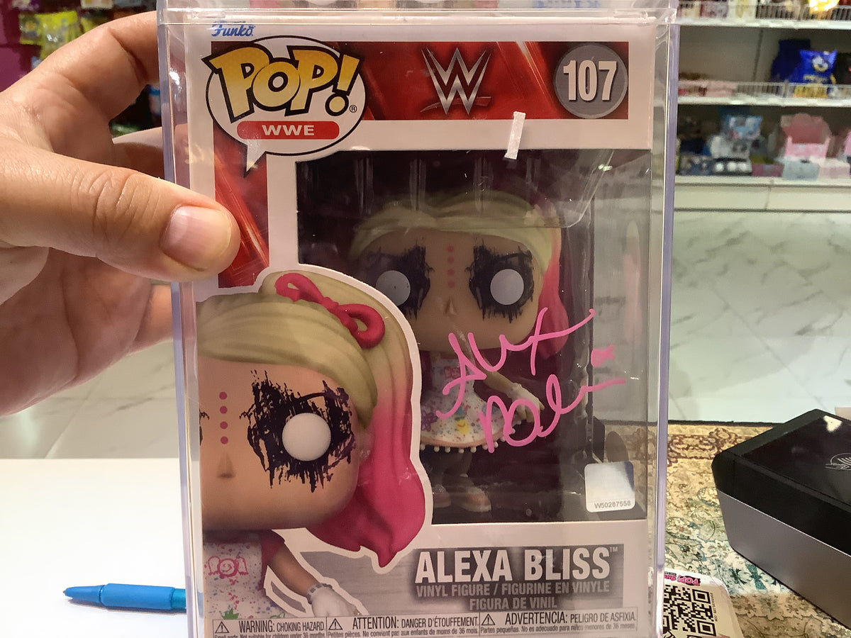 Funko POP WWE アレクサ・ブリス Alexa Bliss サイン入り Alexa Bliss signed WWE Funko POP Figure #104 (Walmart Exclusive
