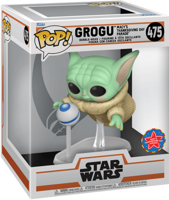 Funko Pop! Star Wars Grogu Macy's Thanksgiving Day Parade #475