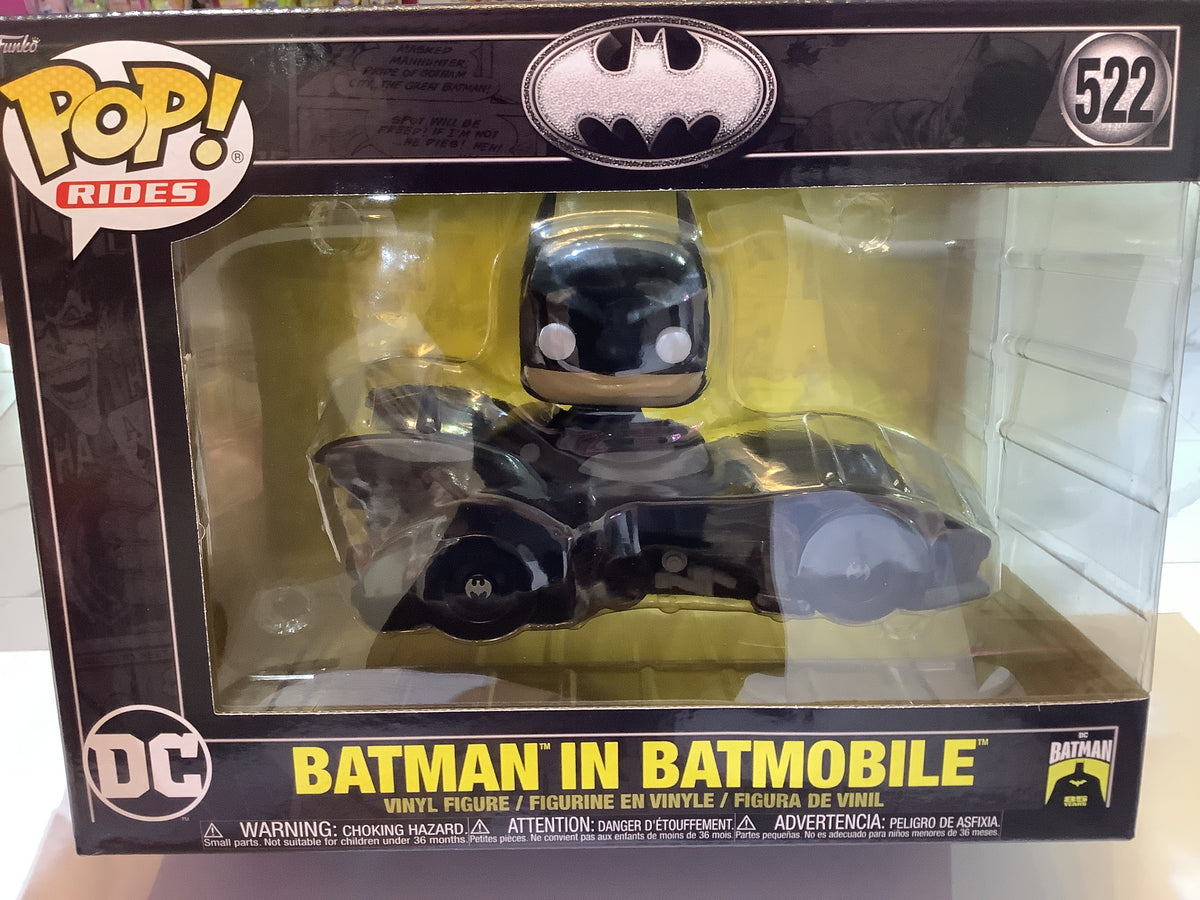 Funko Pop Rides Batman Batman In Batmobile 522 – POP SHOP GALLERY