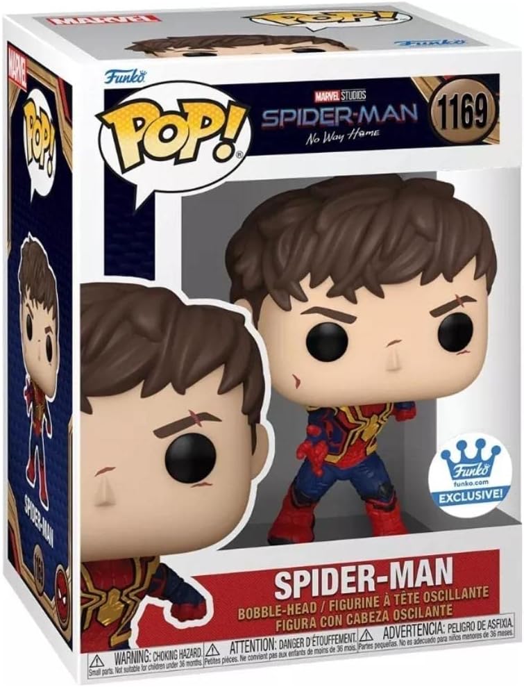 Funko Pop! Spiderman No Way Home: Spiderman Unmasked #1169 – POP
