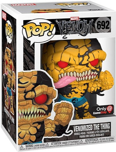 FUNKO POP VENOMIZED the thing 限定品 Funko Pop! Marvel Venom Venomized The Thing #692 GameStop