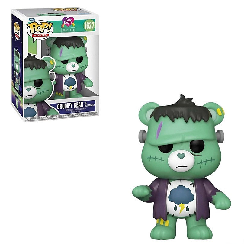 care bears monsters Funko Pop! Care Bears x Universal Monsters Grumpy Bear as Frankenstein