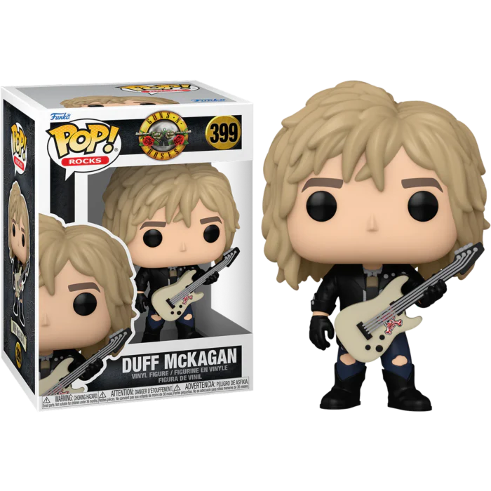 Figurine Pop Guns N' Roses #403 pas cher : Duff McKagan Figurine Pop Guns N' Roses #403 pas cher : Duff McKagan