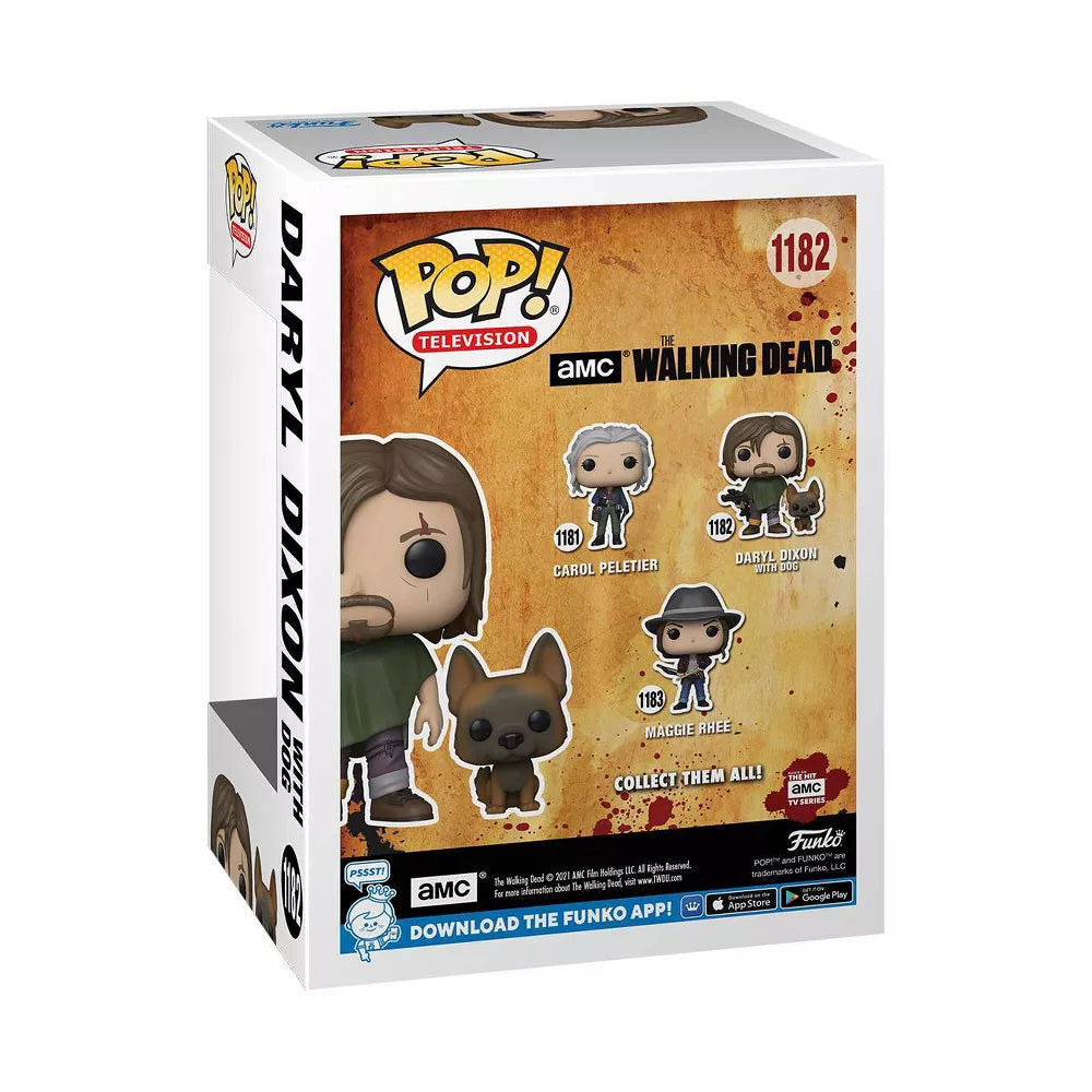 Funko Pop Television The Walking Dead Daryl Dixon With Dog 1182