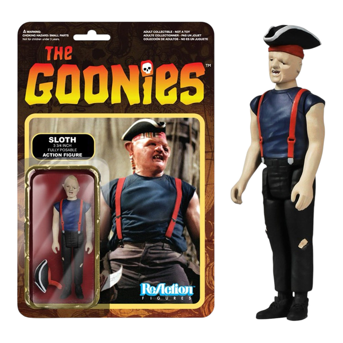 Sloth ReAction Figure 3.75” The Goonies – Retro Movie Collectible