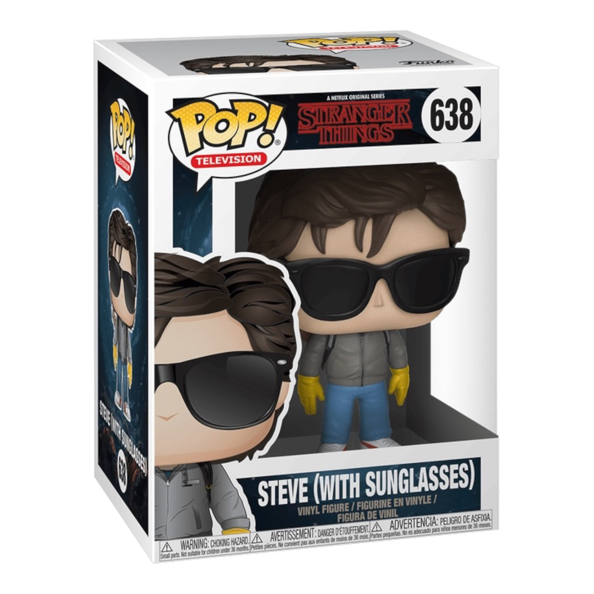 ファンコポップ　ストレンジャーシングス　スティーブ　638 Funko POP! Television: Stranger Things - Steve (with Sunglasses