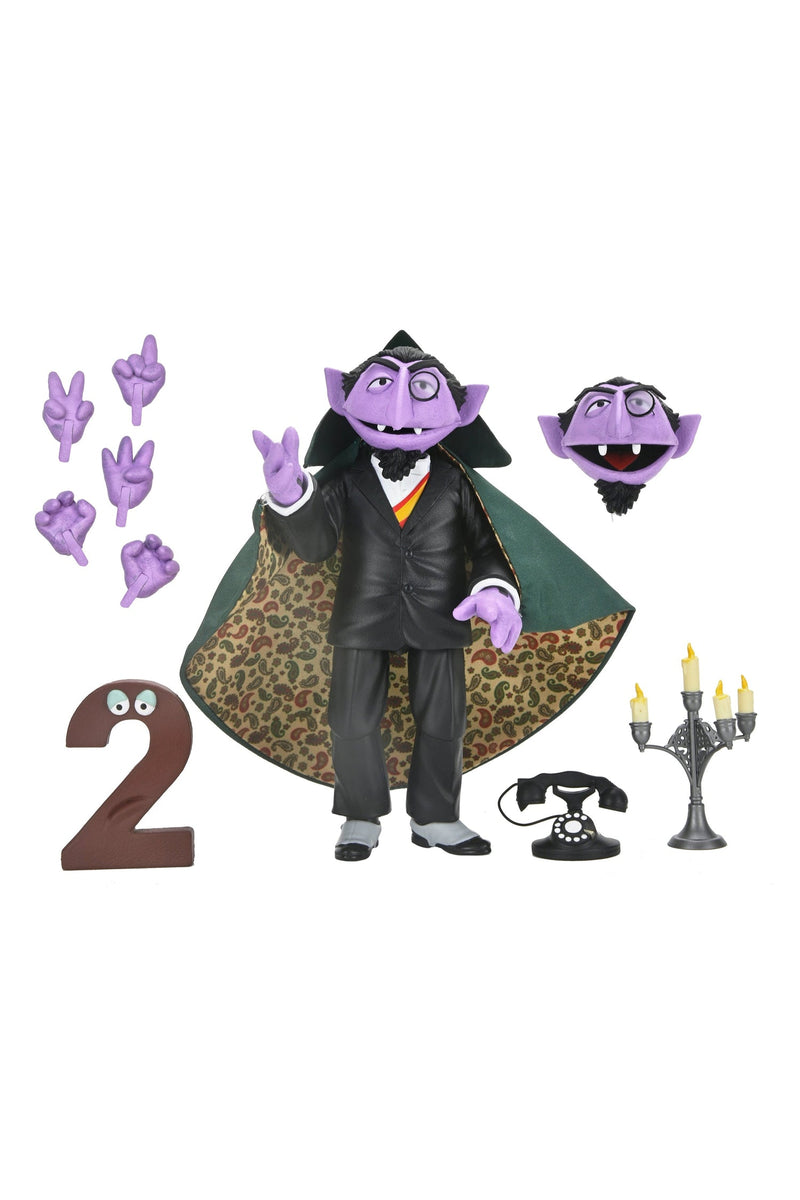 Sesame Street: Count Von Count Ultimate 7” Action Figure – POP