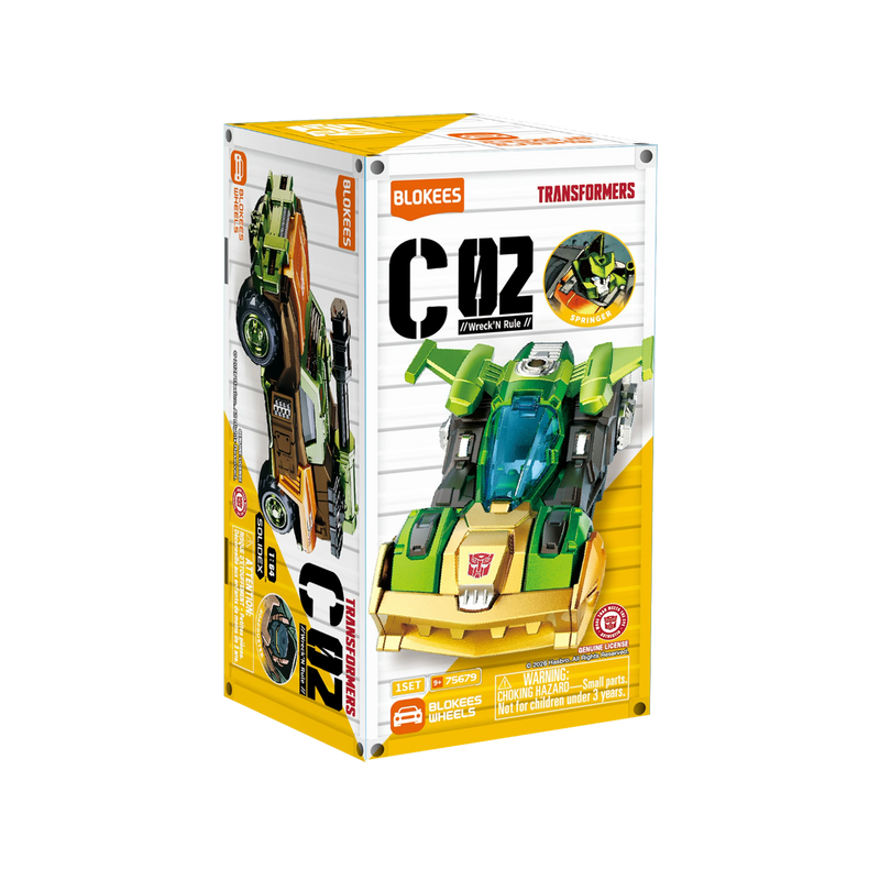 Blokees Wheels x Transformers C02 Wreck'N Rule Blind Box Model Kit