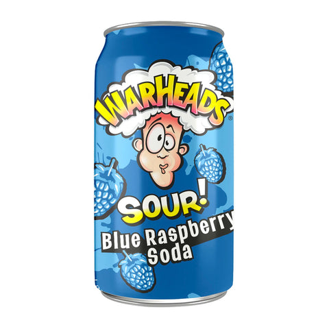 Warheads Blue Raspberry Soda (355ml)