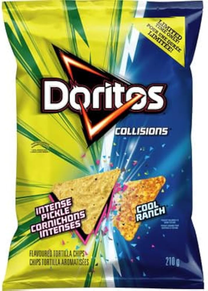 Doritos Collisions Intense Pickle & Cool Pickle 210g Canada Pop Shop