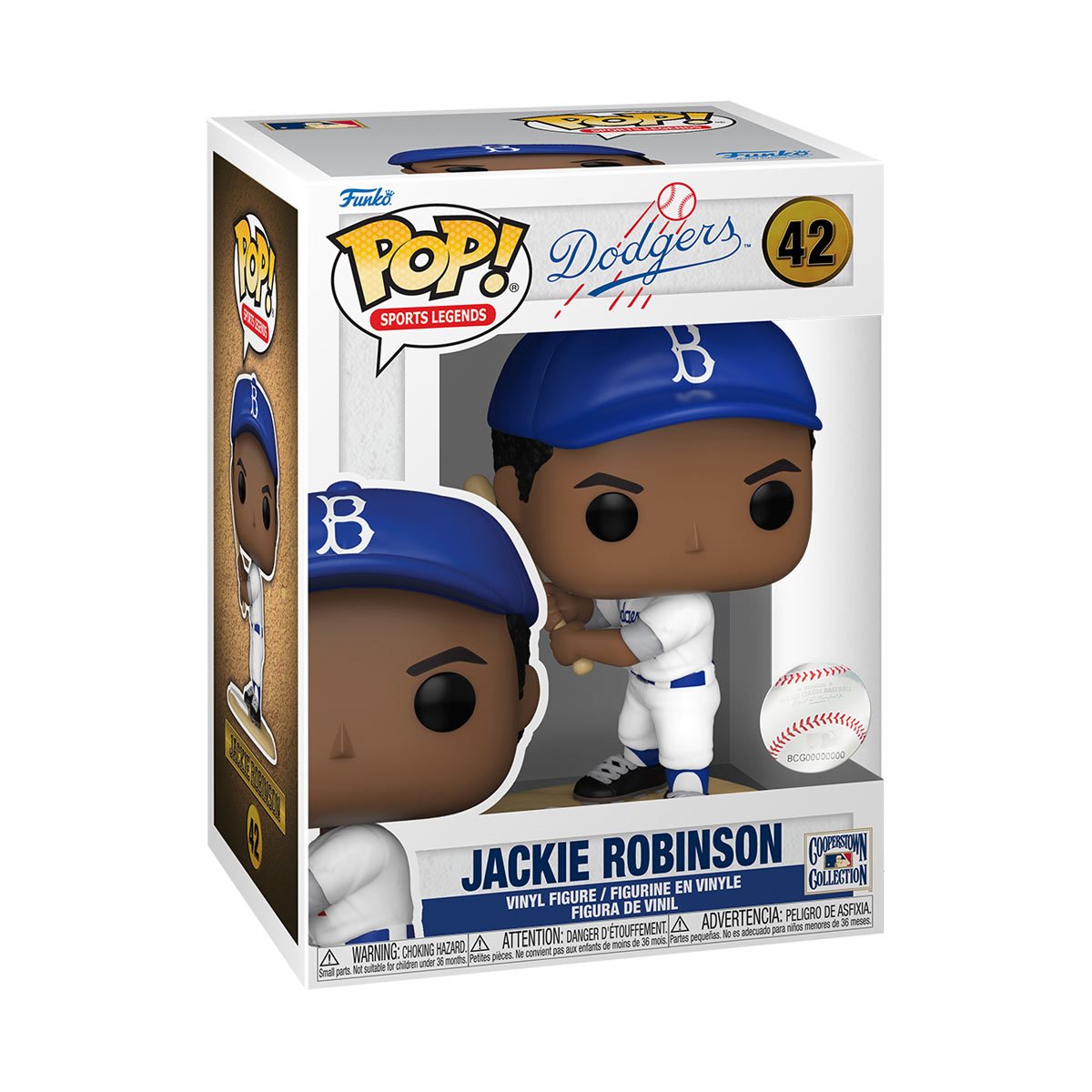 🛒 Funko Pop! Sports Legends Dodgers Jackie Robinson 42 | PopShop