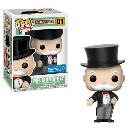 Funko Pop Board Games Monopoly Mr.Monopoly 01 ONLY AT WALMART