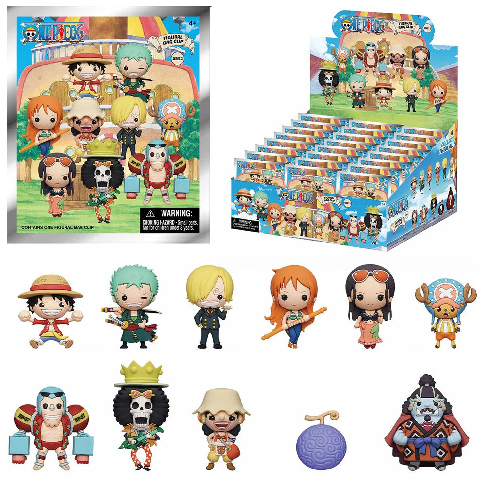 🛒 One Piece Figural Bag Clip Series 4 | PopShopLife – POP SHOP