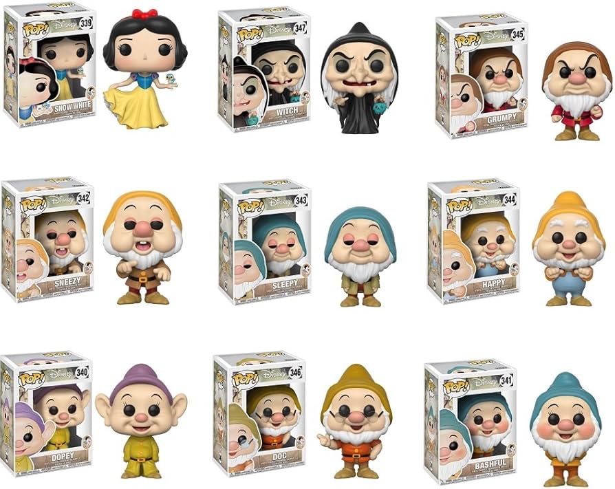 🛒 Funko Pop! Disney Snow White & The Seven Dwarfs 80 Years Full