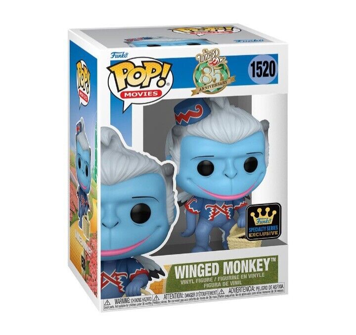 🐒Funko Pop Movies The Wizard of Oz 85th Anniversary Winged Monkey 1520 |  PopShopLife