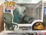 Funko Pop Movies Jurassic World Dominion Velociraptors (Blue & Beta)