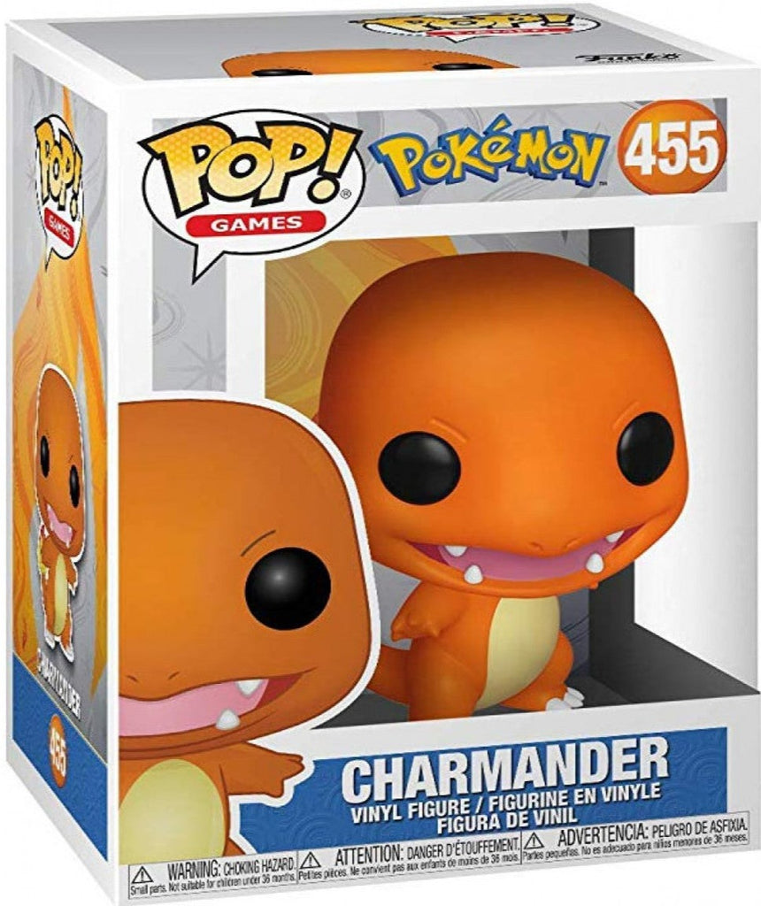 Funko Pop! Pokémon Charmander #455 Flocked Pokemon 2020 Spring Convention Funko Pop! Pokémon Charmander #455 Flocked Pokemon 2020 Spring Convention