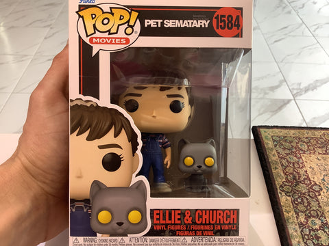 Funko Pop Movies Pet Sematary Ellie & Church 1584