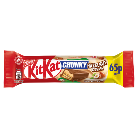 Kit Kat Chunky Hazelnut Cream (42g)(UK)