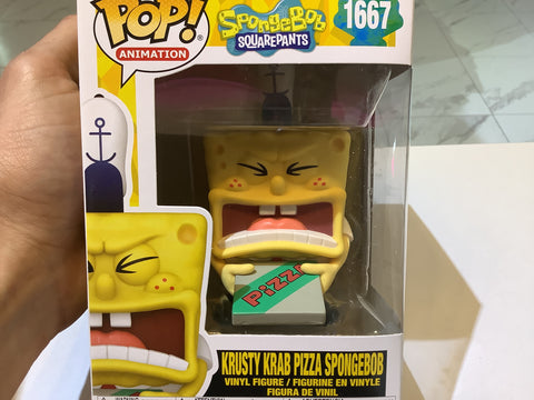 Funko Pop Animation SpongeBob SquarePants Krusty Krab Pizza SpongeBob 1667