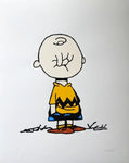 2Choey - Charlie Brown Fine Art (Framed)