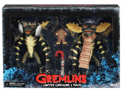 NECA x Gremlins - 7” Scale Action Figure - Christmas Carol Winter Scene 2 Pack (Set 2)