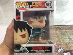 Funko Pop Animation Fire Force Shinara With Fire 981