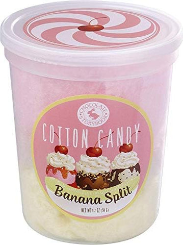 Chocolate Story Book Banana Split Cotton Candy (50g)