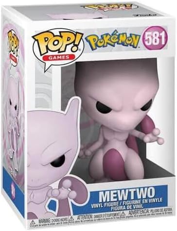 Funko Pop Pokémon Mewtwo Flocked #581