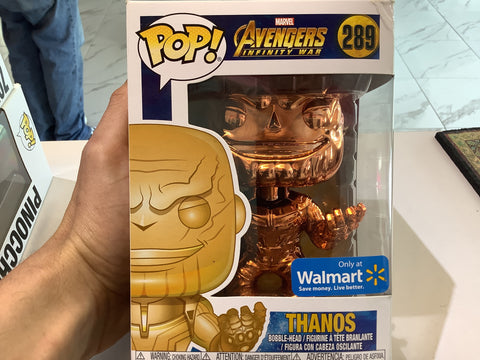 Funko Pop Marvel Avengers Infinity War Thanos 289 ONLY AT WALMART