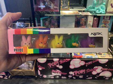 Kidrobot x Kozik Smorkin’ Labbit Pride Set