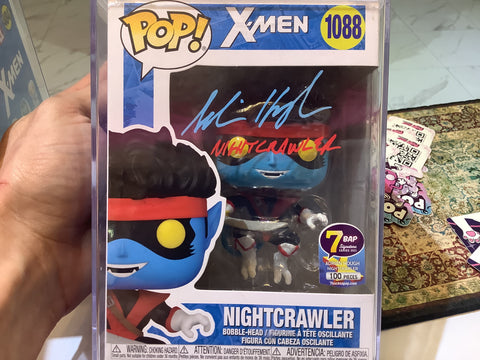 Funko Pop X-Men Nightcrawler 1088 AUTOGRAPHED