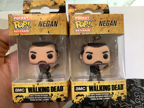 Funko Pop Pocket Keychain The Walking Negan