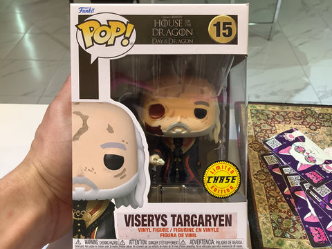 Funko Pop Game Of Thrones - House Of The Dragon - Day Of The Dragon Viserys Targaryen 15 LIMITED EDITION CHASE