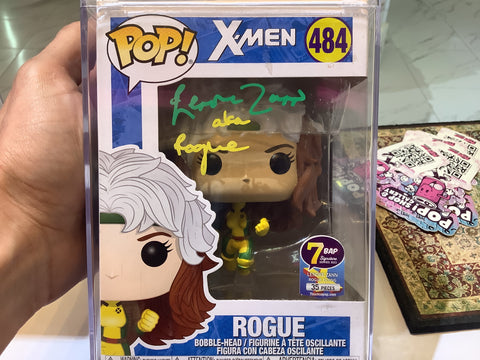 Funko Pop X-Men Rogue 484 AUTOGRAPHED