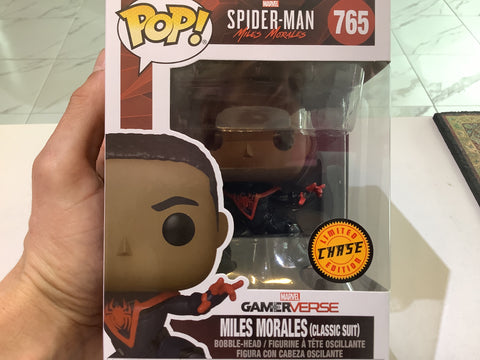 Funko Pop Spider Man Miles Morales Miles Morales (Classic Suit) 765 LIMITED EDITION CHASE