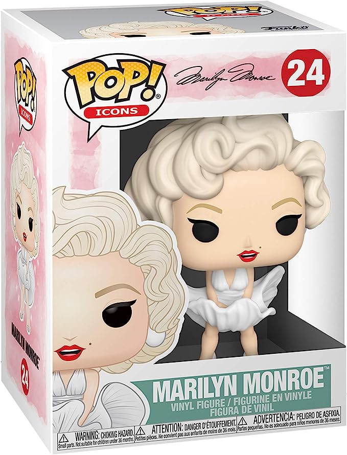 Funko Pop! Icons Marilyn Monroe #24 – POP SHOP & GALLERY