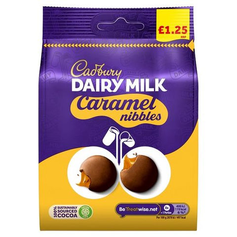 Cadbury Dairy Milk Caramel Nibbles (95g) (UK)