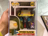 Funko Pop Star Wars Emperor Palpatine 433 AUTOGRAPHED BY IAN McDIARMID