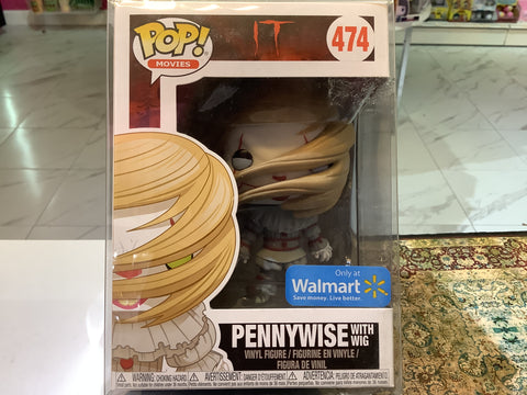 Funko Pop Movies It Pennywise With Wig 474 ONLY AT WALMART