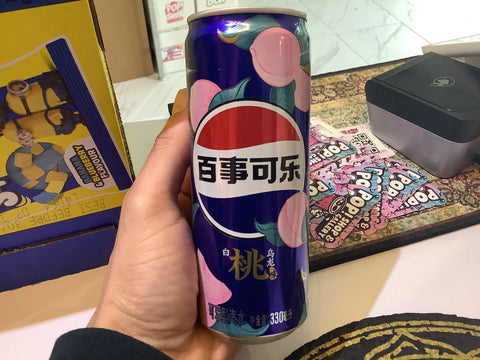 Pepsi Peach Oolong (330ml)(China)