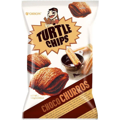 Orion Turtle Chips Choco Churros (160g) (Korea)