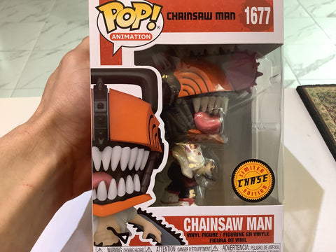 Funko Pop Animation Chainsaw Man Chainsaw Man 1677 LIMITED EDITION CHASE