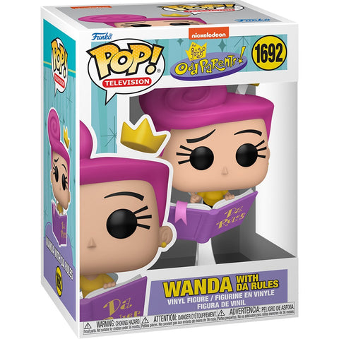 Funko POP! Television: The Fairy Oddparents - Wanda with Da Rules 1692
