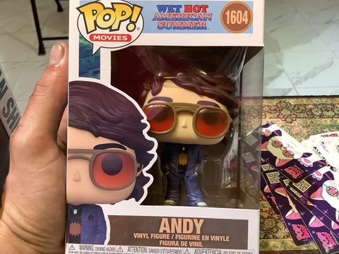 Funko Pop Movies Wet Hot American Summer Andy 1604