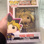 Funko Pop Animation Yu-GI-Oh! Yugi Muto 715 **AUTOGRAPHED**