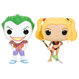 Funko DC Super Heroes The Joker (beach) & Harley Quinn