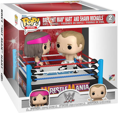 Funko Pop WWE Bret “Hit Man” Hart And Shawn Michaels 2Pack