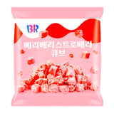 Baskin Robins Berry Berry Strawberry Cubes (52g) (Korea)